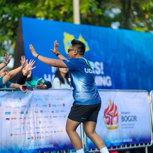 Race photo from BOGORUN 2026
