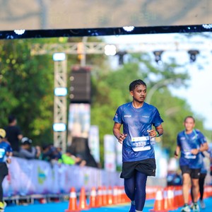 Race photo from BOGORUN 2026