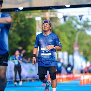 Race photo from BOGORUN 2026