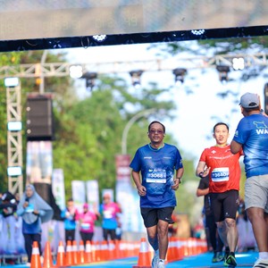 Race photo from BOGORUN 2026
