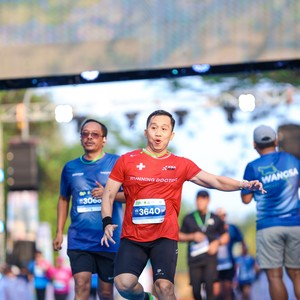Race photo from BOGORUN 2026