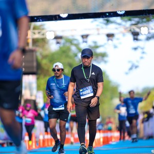Race photo from BOGORUN 2026