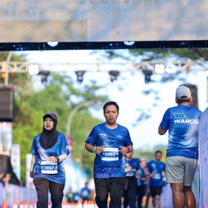 Race photo from BOGORUN 2026
