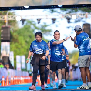 Race photo from BOGORUN 2026