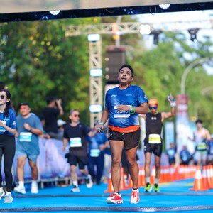 Race photo from BOGORUN 2026