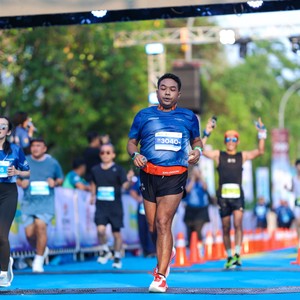 Race photo from BOGORUN 2026