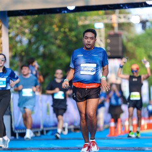 Race photo from BOGORUN 2026