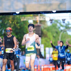 Race photo from BOGORUN 2026