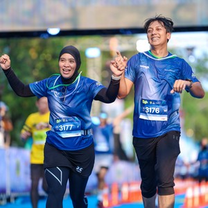 Race photo from BOGORUN 2026