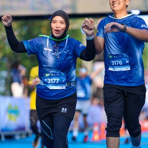 Race photo from BOGORUN 2026