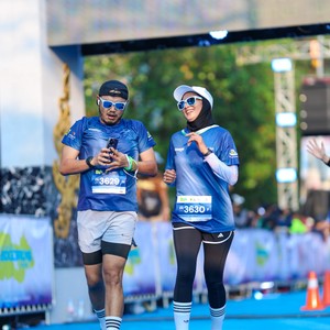 Race photo from BOGORUN 2026