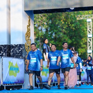 Race photo from BOGORUN 2026