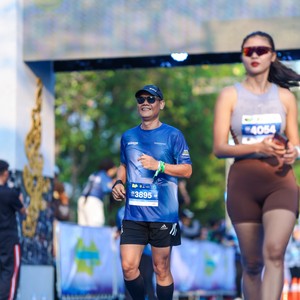 Race photo from BOGORUN 2026