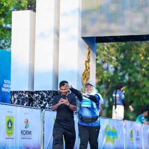 Race photo from BOGORUN 2026