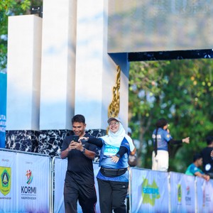 Race photo from BOGORUN 2026