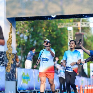 Race photo from BOGORUN 2026