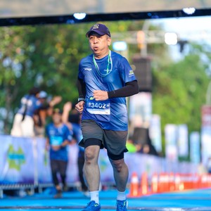 Race photo from BOGORUN 2026