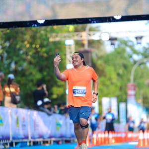 Race photo from BOGORUN 2026
