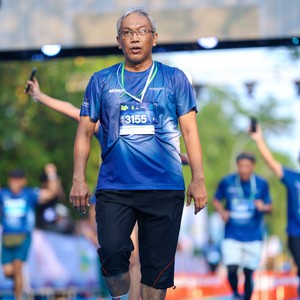 Race photo from BOGORUN 2026