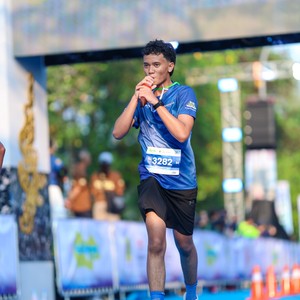 Race photo from BOGORUN 2026