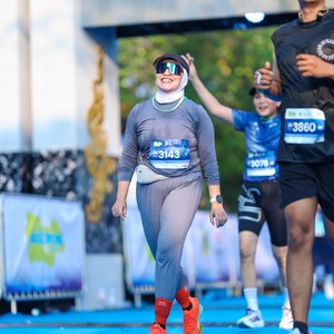 Race photo from BOGORUN 2026