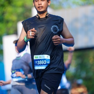 Race photo from BOGORUN 2026