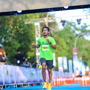 Race photo from BOGORUN 2026