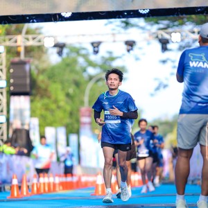 Race photo from BOGORUN 2026