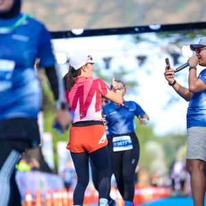 Race photo from BOGORUN 2026