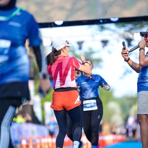 Race photo from BOGORUN 2026
