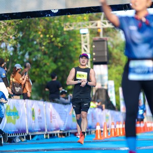 Race photo from BOGORUN 2026