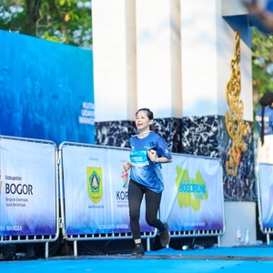 Race photo from BOGORUN 2026