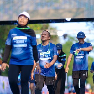 Race photo from BOGORUN 2026