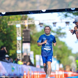 Race photo from BOGORUN 2026