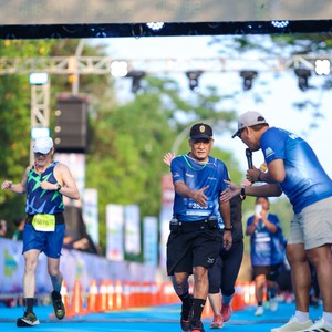 Race photo from BOGORUN 2026