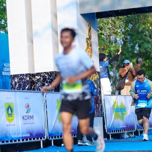 Race photo from BOGORUN 2026