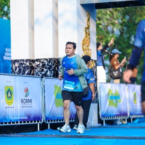Race photo from BOGORUN 2026