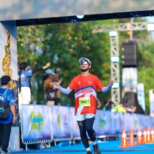 Race photo from BOGORUN 2026