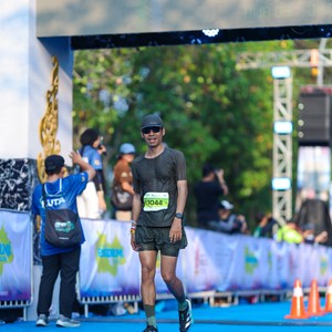 Race photo from BOGORUN 2026