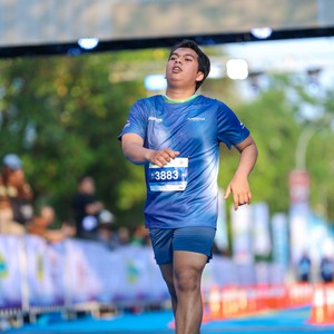 Race photo from BOGORUN 2026