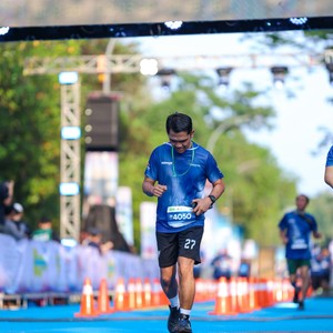 Race photo from BOGORUN 2026