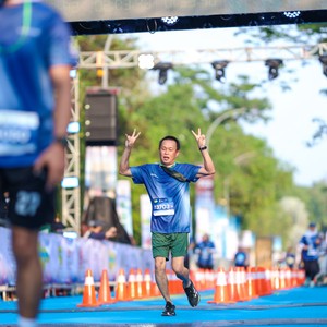 Race photo from BOGORUN 2026