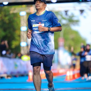Race photo from BOGORUN 2026