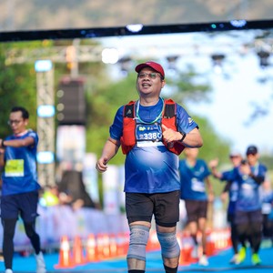 Race photo from BOGORUN 2026