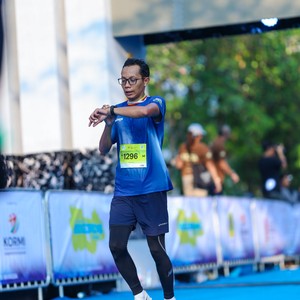 Race photo from BOGORUN 2026