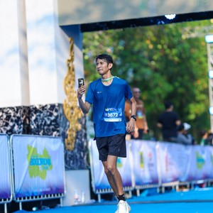 Race photo from BOGORUN 2026