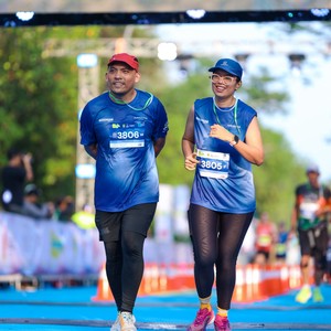 Race photo from BOGORUN 2026