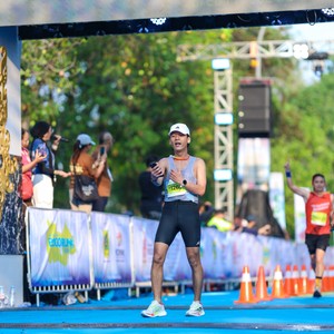 Race photo from BOGORUN 2026