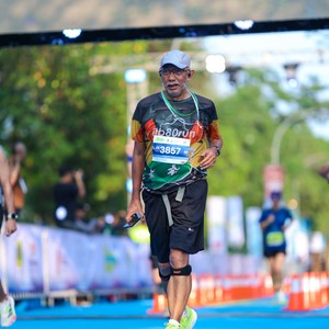 Race photo from BOGORUN 2026