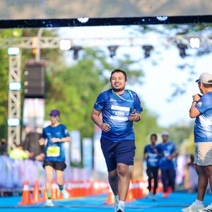 Race photo from BOGORUN 2026